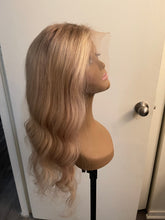 Load image into Gallery viewer, Platinum Blonde Highlight Wig Virgin Human Hair Lace Wigs HD 13x4/13x6 Lace Frontal Wig Remy Hair Natural Wave 180%