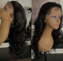 Load image into Gallery viewer, HD Lace 13x4/ 13x6/ 360 Lace Body Wave Texture Human Hair Wig 200% density Custom Order Preplucked with Baby Hair and Bleached Knots