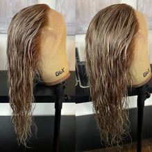 Load image into Gallery viewer, Blonde Highlight Custom Blonde / 13x4/ 13x6/ 360 Lace Front Human Hair Wigs Lace Frontal Wig HD Lace Pre Plucked 180% density