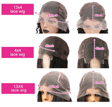 Load image into Gallery viewer, Highlight Platinum Blonde Natural Wave Lace Front Wig Body Wave Blonde Human Hair Wigs 180% Density