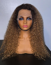 Load image into Gallery viewer, Ash Blonde Ombre Pre Plucked HD Lace Frontal Human Hair Wigs 13x4/13x6/360 Lace
