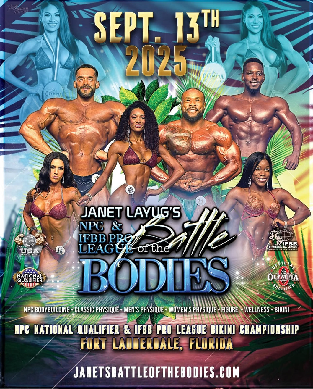 2025 NPC/IFBB PRO JANET'S BATTLE OF THE BODIES
