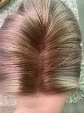 Load image into Gallery viewer, Platinum Blonde Highlight Wig Virgin Human Hair Lace Wigs HD 13x4/13x6 Lace Frontal Wig Remy Hair Natural Wave 180%
