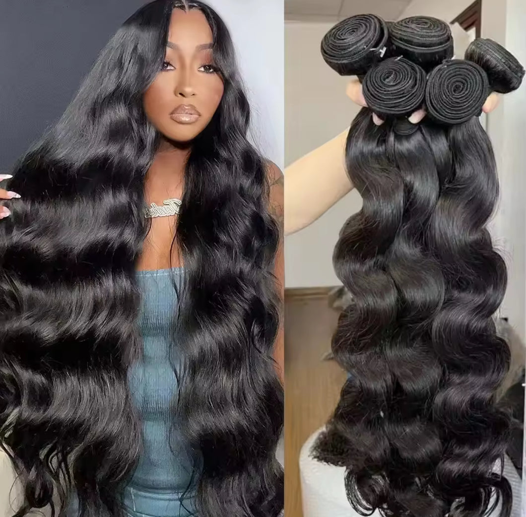 Peruvian Body Wave Human Hair Bundles 100% Human Hair
