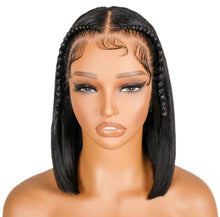 Load image into Gallery viewer, 13x4 glueless Braided Lace Front Wig, Ready to Wear, Pre-Plucked
