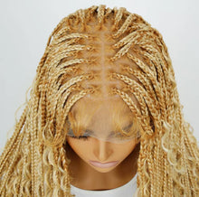 Load image into Gallery viewer, 36 Inches Full Lace Premium Bohemian Box Braided Wigs Knotless
