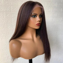 Load image into Gallery viewer, Yaki Straight 180% density 4x4/13x4/13x6/360 lace Human Hair Wig
