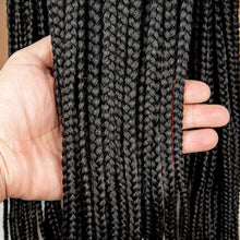 Load image into Gallery viewer, Lace Frontal Afro Synthetic Braided Wig 32 Inches Long Lace Front African Cornrow Braids Hair Wig

