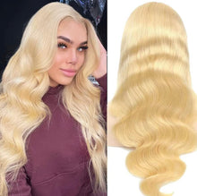 Load image into Gallery viewer, 613 Lace Front Wig Human Hair 13x4 HD Lace Front Wigs Human Hair Pre Plucked with Baby Hair 613 Frontal Wig 180% Density
