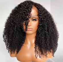 Load image into Gallery viewer, HD Lace Frontal Wig Deep Kinky Curly Coil 13x4/ 13x6 Lace Front Human Hair Wigs Kinky Curly Wig For Women Remy Brazilian 200 Density
