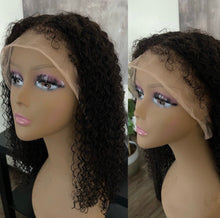 Load image into Gallery viewer, Curly Baby Hair Pre Plucked 4x4/ 13x4 /13x6/ 360 HD Frontal Lace Front Human Hair Wigs For Black Women 250% Lace Wigs Brazilian Virgin Full
