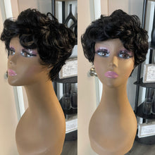 Load image into Gallery viewer, 180% Density Pixie Cut Slip on and Go No Lace Human Hair Wig
