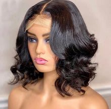 Load image into Gallery viewer, Body Wave HD Lace Frontal Wig Human Hair Pre Plucked 180% 4x4/13x4/ 13x6/ 360 Brazilian Full Lace Frontal Wigs
