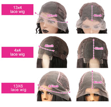 Load image into Gallery viewer, Remy Platinum Ash Blonde Highlight 13x4/ 13x6/ 360 Lace Front Human Hair Wigs  Lace Frontal Wig HD Lace Pre Plucked 180% density
