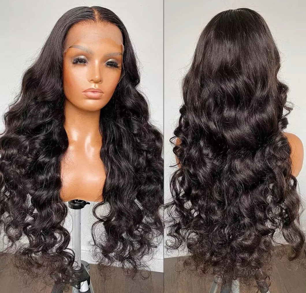 Body Wave 13x4/13x6 Lace Front Wig 180% Density Glueless Lace Frontal Wig Brazilian Virgin HD Lace
