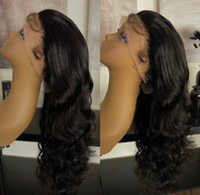 Load image into Gallery viewer, HD Lace 13x4/ 13x6/ 360 Lace Body Wave Texture Human Hair Wig 200% density Custom Order Preplucked with Baby Hair and Bleached Knots
