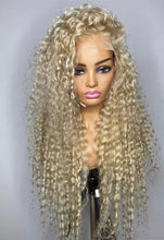 Load image into Gallery viewer, 613 Blonde 13x4/13x6/360 HD Transparent Lace Front Human Hair Wigs for Women Long Curly 180% Density Human Hair Wig Pre plucked Frontal
