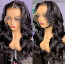 Load image into Gallery viewer, Body Wave HD Lace Frontal Wig Human Hair  Pre Plucked 180% 6x4/13x4/ 13x6/ 360 Brazilian Full Lace Frontal Wigs
