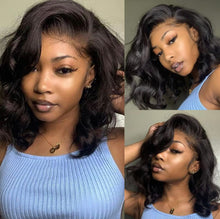 Load image into Gallery viewer, HD Lace 13x4/ 13x6/ 360 Lace Body Wave Texture Human Hair Wig 180% density  Preplucked with Baby Hair
