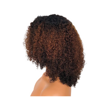 Load image into Gallery viewer, 250% Density Kinky Curly Lace Front Human Hair Wigs Pre Plucked Hairline 13x4/13X6 Lace Front Ombre Kinky Curly Wigs
