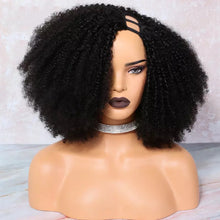 Load image into Gallery viewer, Afro Kinky Curly U Part Wig  Remy Human Hair Kinky Curly Wigs 180% Density 4b 4c Glueless
